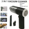 3-in-1 Portable Wireless Vacuum Cleaner | Handheld Car & Home Cleaner with Blower & Air Pump