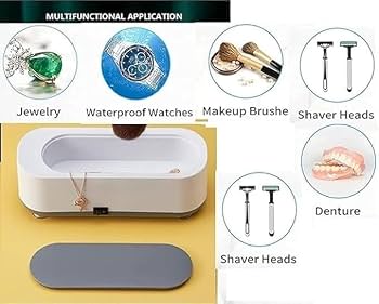 Mini Portable Ultrasonic High Frequency Cleaning Machine – Jewelry, Specs & Watch Cleaner