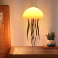 Jellyfish Night Lamp | 7 Colour Changing LED | Rechargeable Battery | Rotating Mode | Kids Room & Home Décor | Gift for Girls, Boys & Ocean Lovers