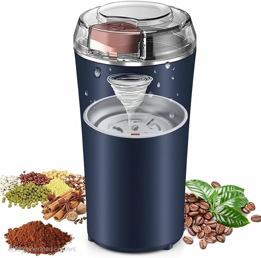 Mini Electric Multipurpose Grinder for Kitchen | Mini Masala, Coffee Bean & Dry Fruit Grinder
