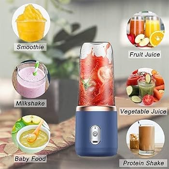 Portable Juicer Blender with Shaker Bottle 400ML – SmartKart.in
