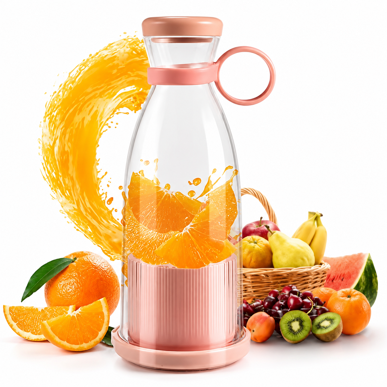 FreshBlend™ Portable Rechargeable Mini Blender | Fresh Juice Anywhere in 30 Seconds