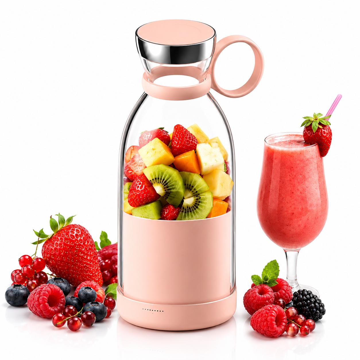 FreshBlend™ Portable Rechargeable Mini Blender | Fresh Juice Anywhere in 30 Seconds