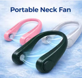 Portable Neck Fan Rechargeable | Bladeless Hands-Free Wearable Cooling Fan | 360° Adjustable USB Personal Fan for Men, Women & Kids — Travel, Office, Gym & Outdoor Summer Cooler (Multicolor)