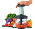 Quick Push Vegetable Chopper 650ml | Fast & Easy Food Cutter for Kitchen