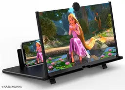 3D Screen Magnifier for Mobile | HD Video Amplifier Stand for Movies & Videos