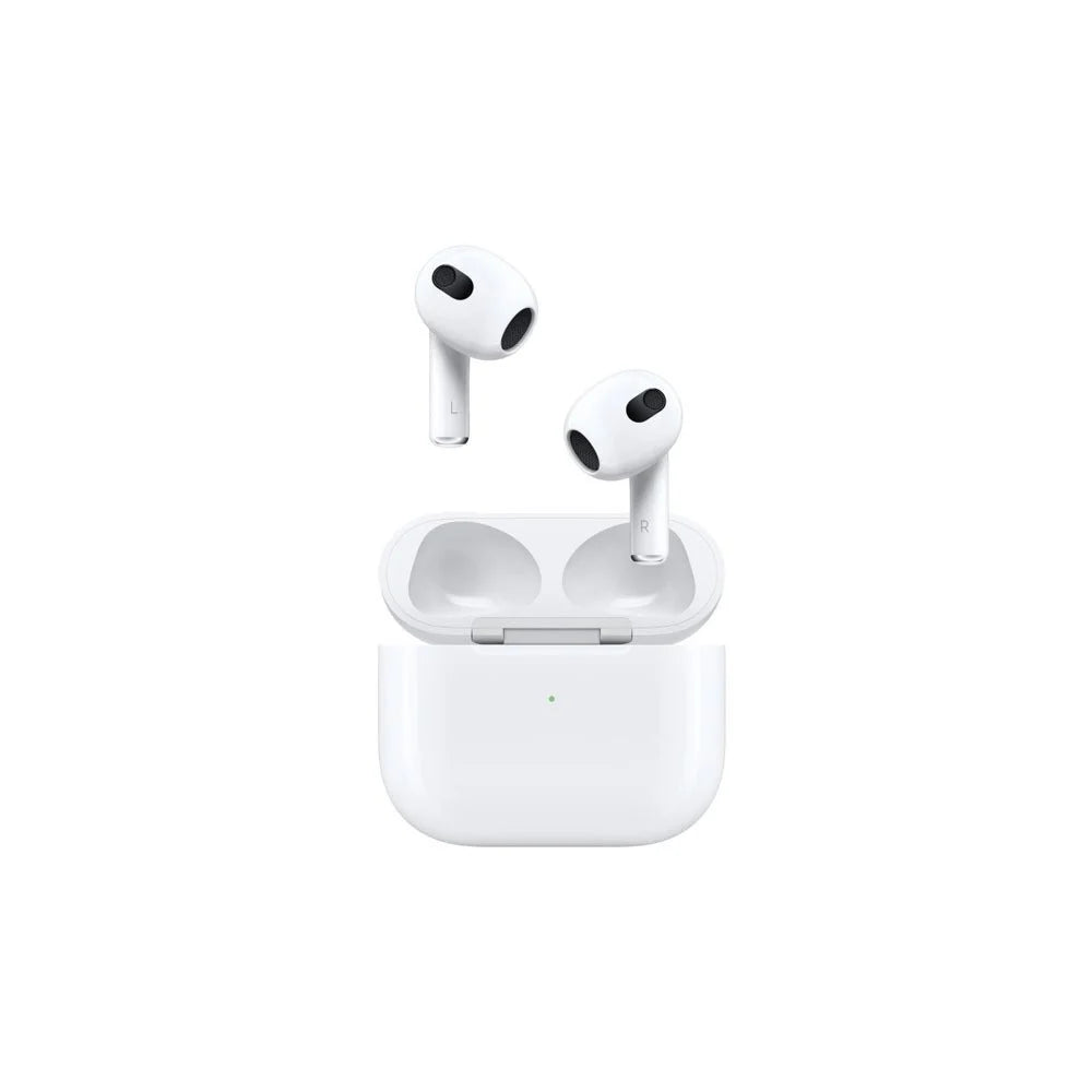 TWS Wireless Bluetooth Earbuds with Charging Case | In-Ear Stereo Sound, Water Resistant, Touch Control — Compatible with Android & iOS (White)