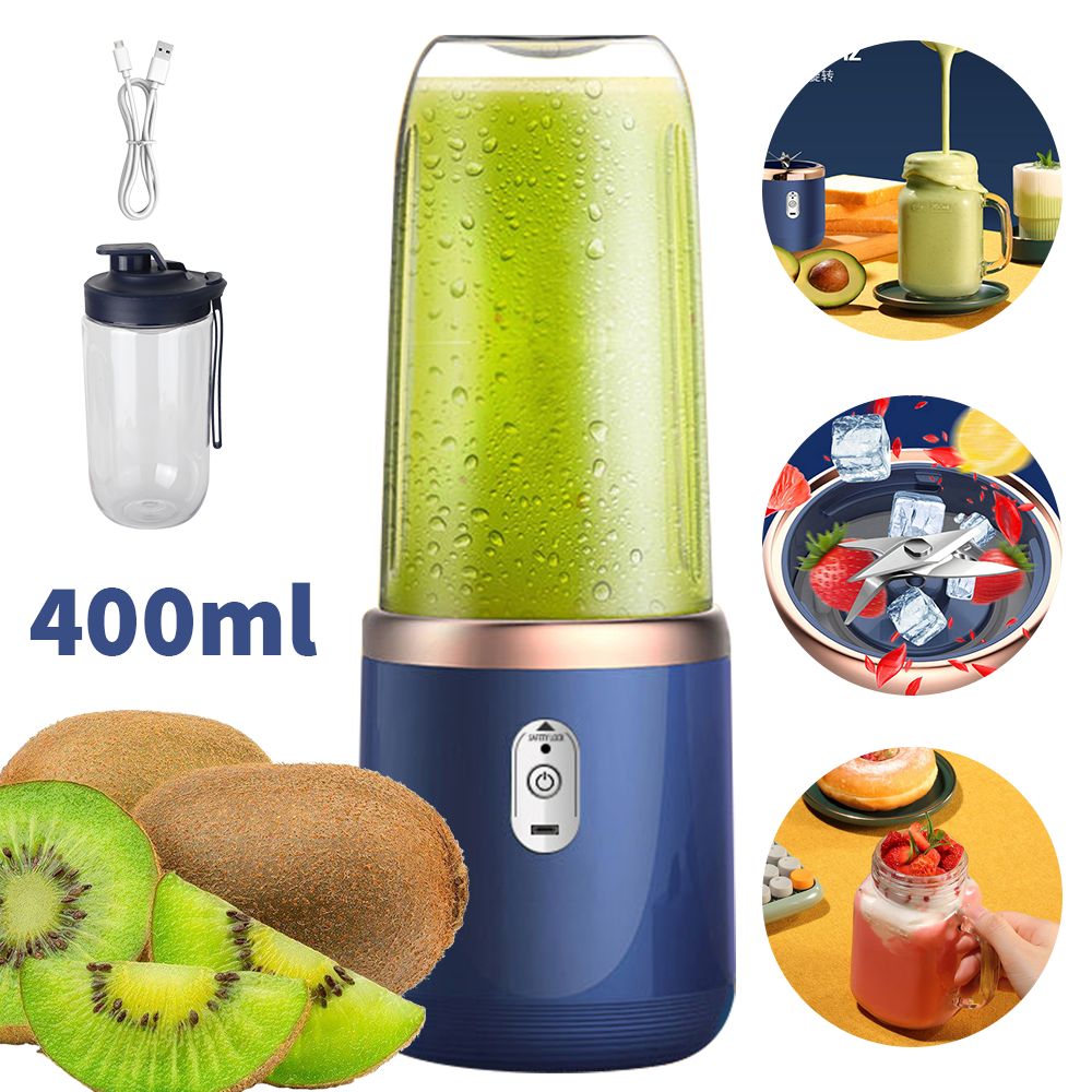 Portable Juicer Blender with Shaker Bottle 400ML – SmartKart.in